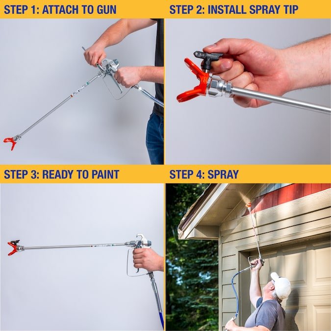 Ez Paint Sprayer Tip Extension - EZ Paint Edger