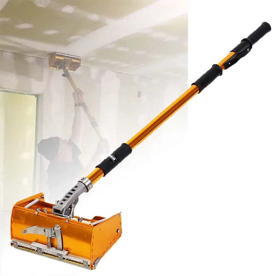 EZ 10" Drywall Mud Box - Professional Flat Finishing Tool Power Plastering Scraper for Wall Painting Prep - EZ Painting Tools