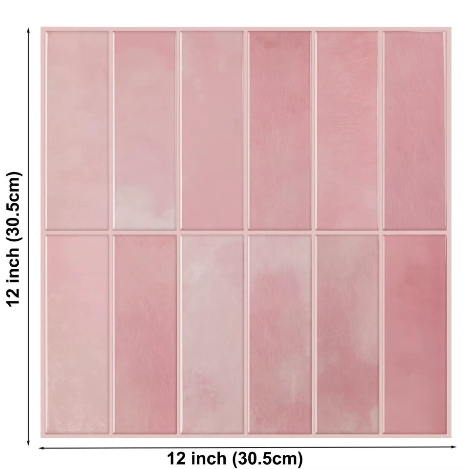 EZ Peel & Stick Wall Decor Tiles – Strong Adhesive Waterproof Backsplash Stickers for Kitchen & Bathroom - EZ Painting Tools