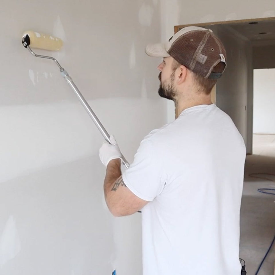 "The painting companion you'll never paint without again, Great timesaver!!" — Charlie L., EZ™️ Airless Paint Roller Customer - EZ Painting Tools